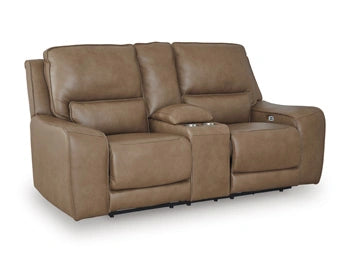 Five Star Furniture - DeepWakes Power Reclining Loveseat with Console