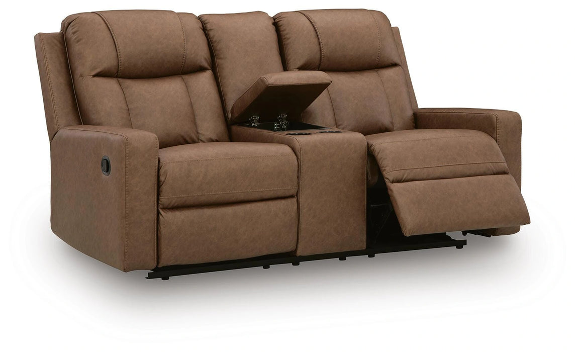 Five Star Furniture - Mackmenville Reclining Loveseat with Console