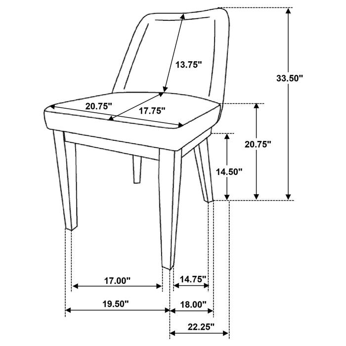 Five Star Furniture - Castlewood Dining Side Chair