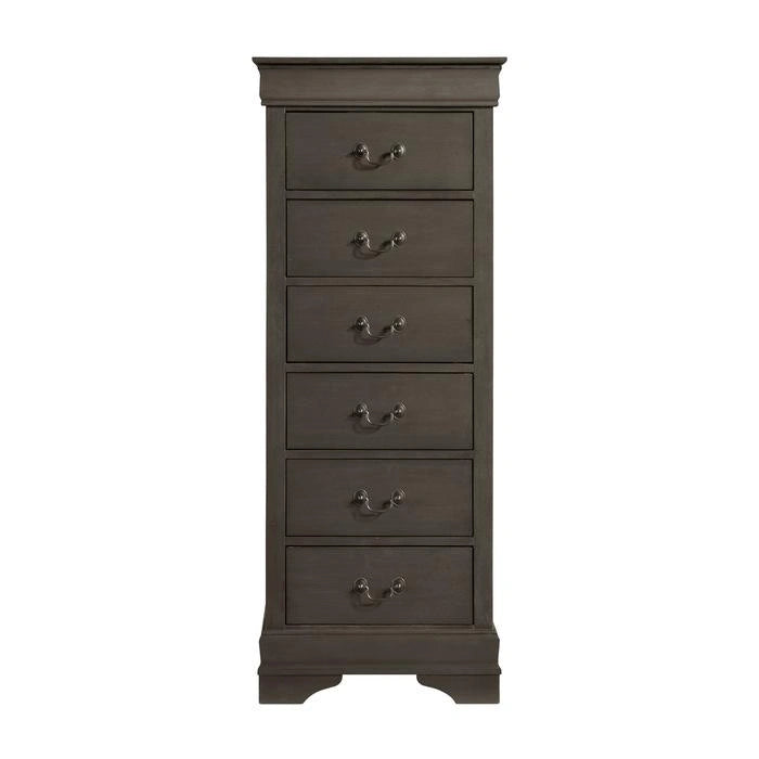 Five Star Furniture - Mayville 6 Drawer Lingerie Chest in Gray 2147SG-12