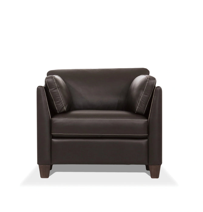 Five Star Furniture - Matias Chocolate Leather Chair