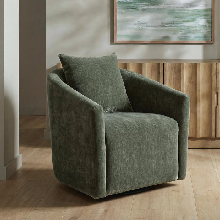 Five Star Furniture - Leastow Swivel Accent Chair