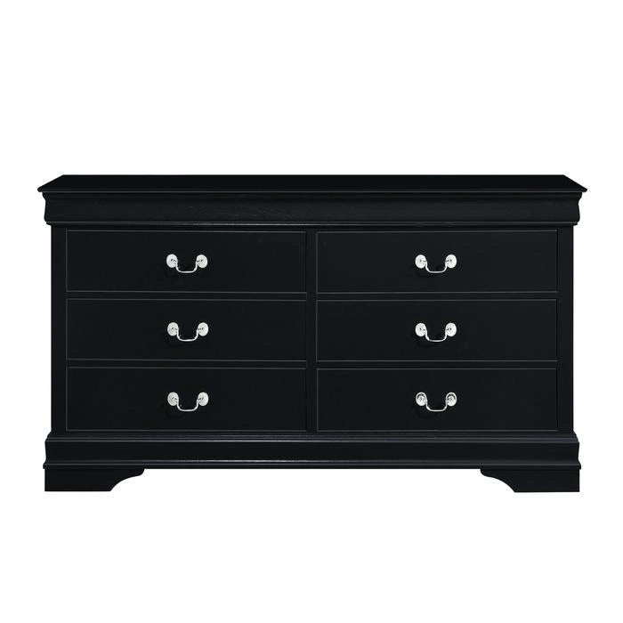 Five Star Furniture - Mayville 6 Drawer Dresser in Black 2147BK-5