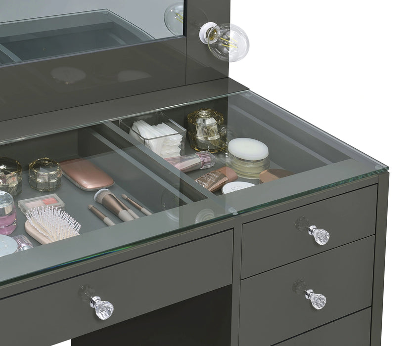 Five Star Furniture - Acena Makeup Vanity Table with LED Mirror