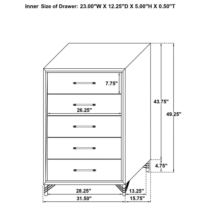Five Star Furniture - Lucia Bedroom Set