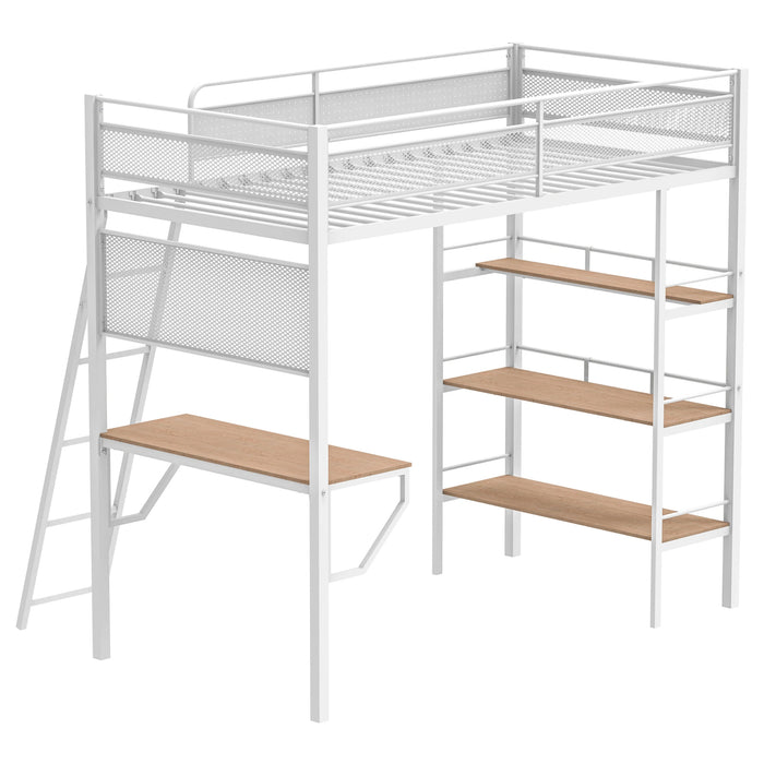 Five Star Furniture - Campus Workstation Loft Bed