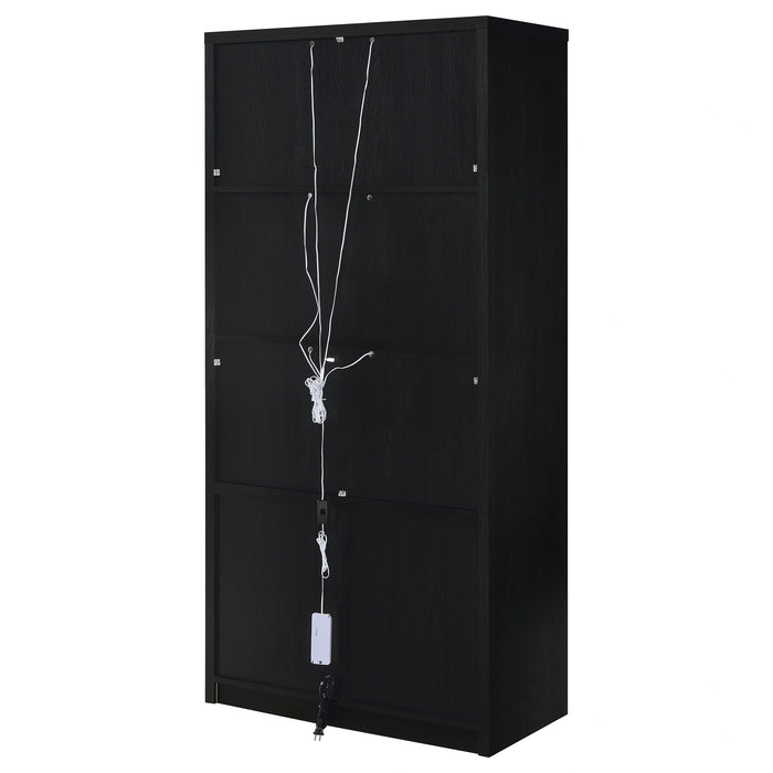 Five Star Furniture - Riva Tall Display Cabinet with LED Lighting