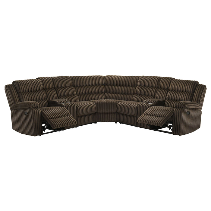 Five Star Furniture - Atkinson Reclining Sectional Sofa