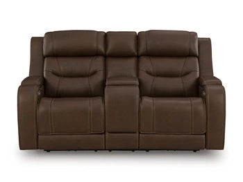 Five Star Furniture - Knightington Power Reclining Loveseat with Audio Seating