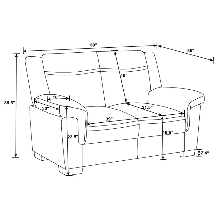 Five Star Furniture - Arabella Sofa Set