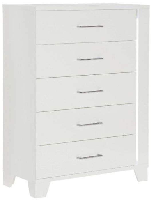 Five Star Furniture - Kerren Chest in White 1678W-9