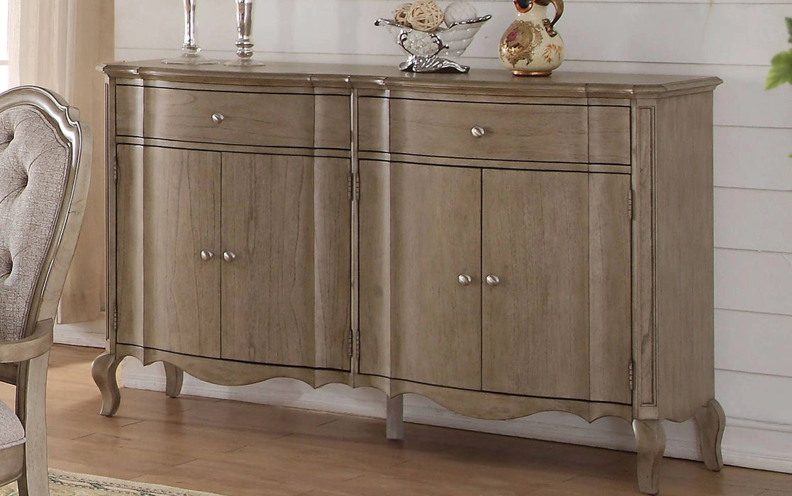 Five Star Furniture - Acme Chelmsford Server in Antique Taupe 66056