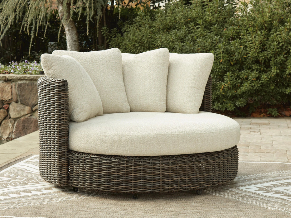 Five Star Furniture - Kimora Outdoor Swivel Lounge Chair with Cushion