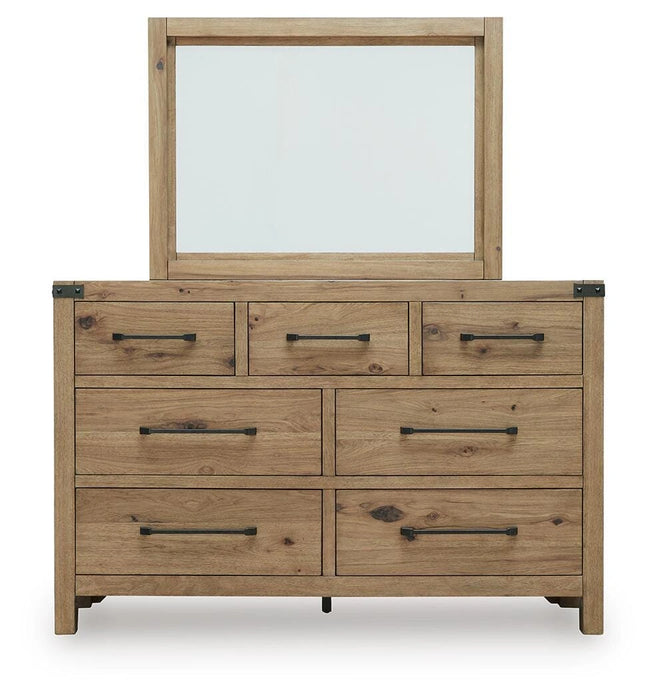 Five Star Furniture - Ridgester Dresser and Mirror