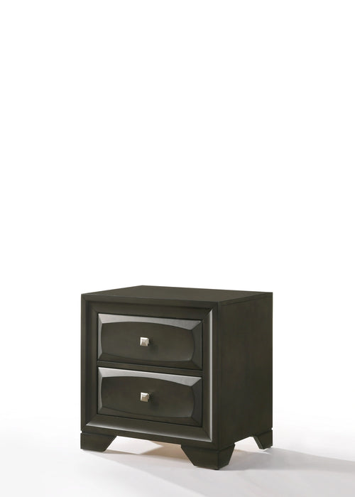 Five Star Furniture - Soteris Antique Gray Nightstand