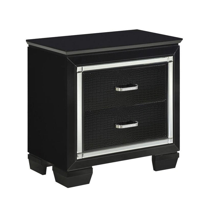 Five Star Furniture - Allura Nightstand in Black 1916BK-4