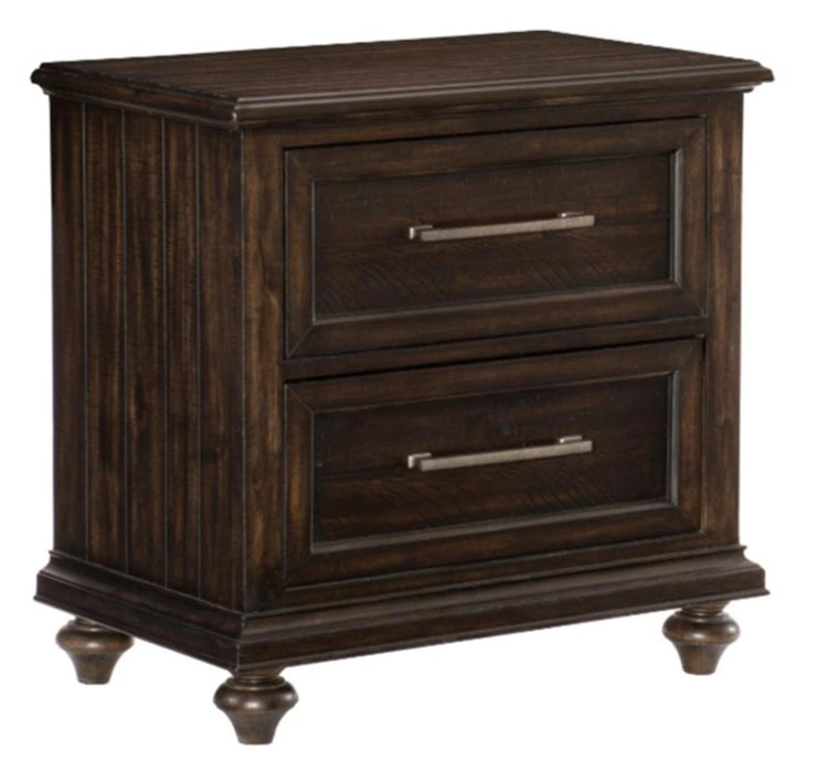 Five Star Furniture - Cardona Nightstand in Driftwood Charcoal 1689-4