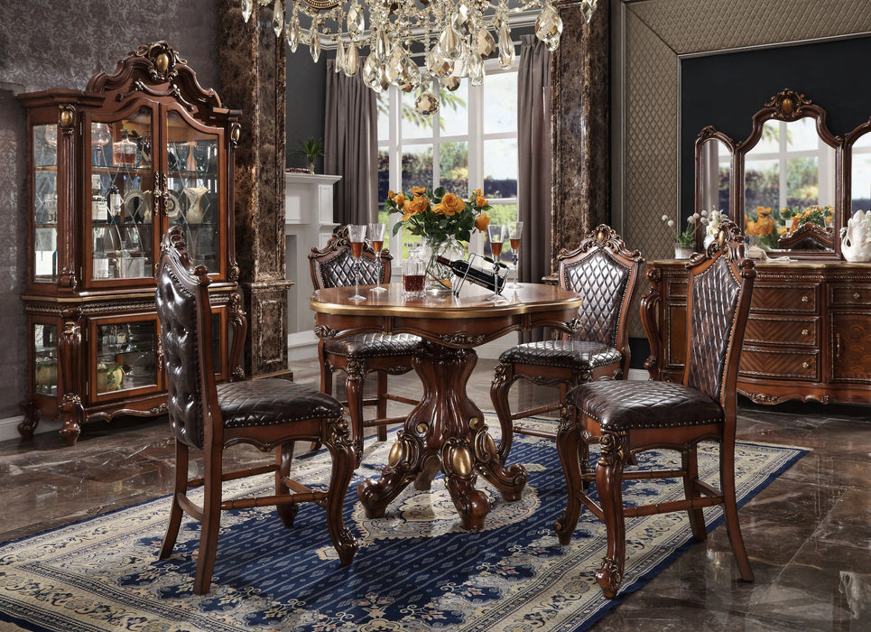 Five Star Furniture - Picardy Cherry Oak Counter Height Table