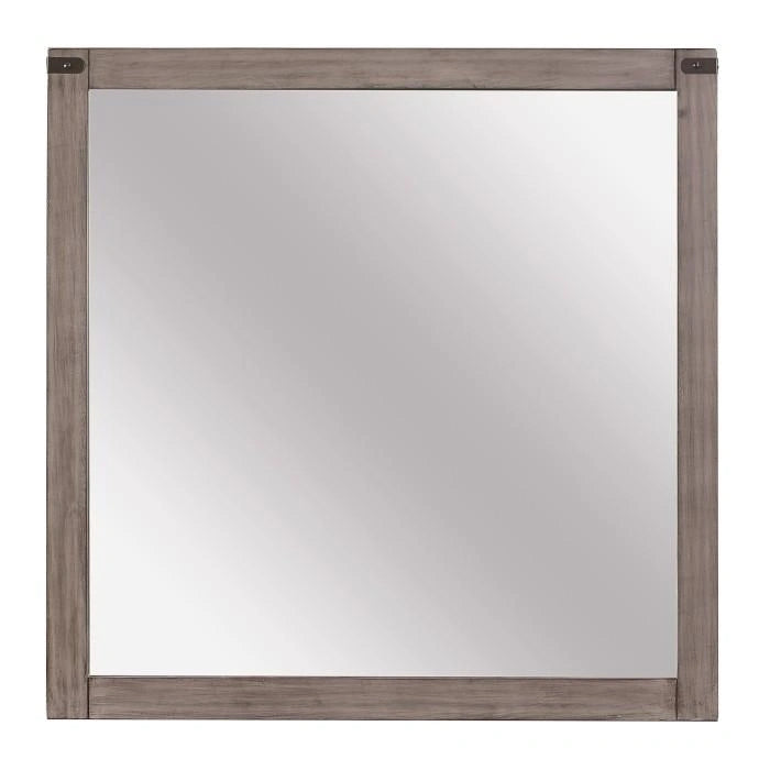 Five Star Furniture - Woodrow Mirror in Gray 2042-6
