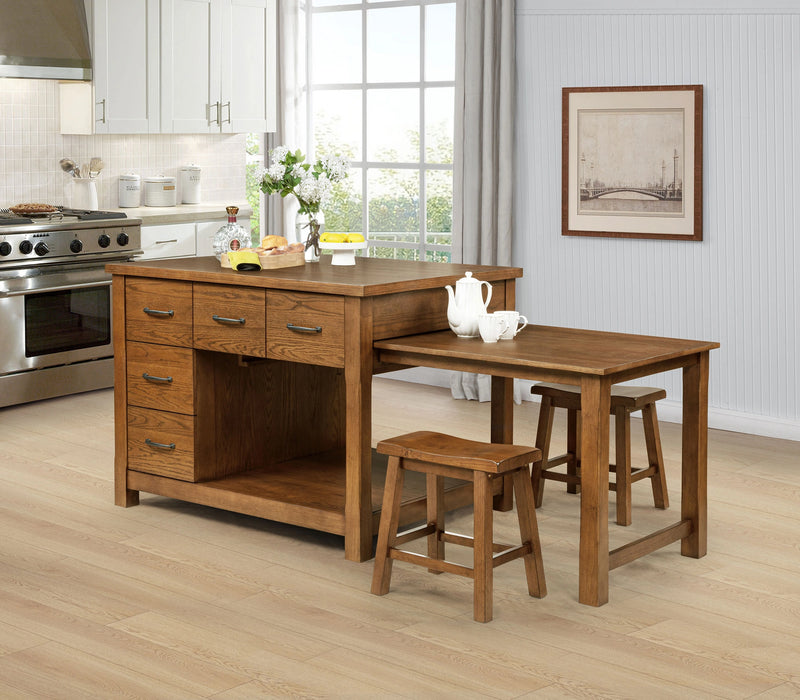 Five Star Furniture - Mayfair Kitchen Island Set
