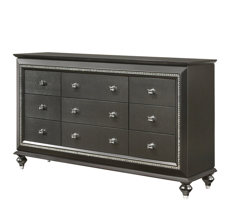 Five Star Furniture - Kaitlyn Metallic Gray Dresser