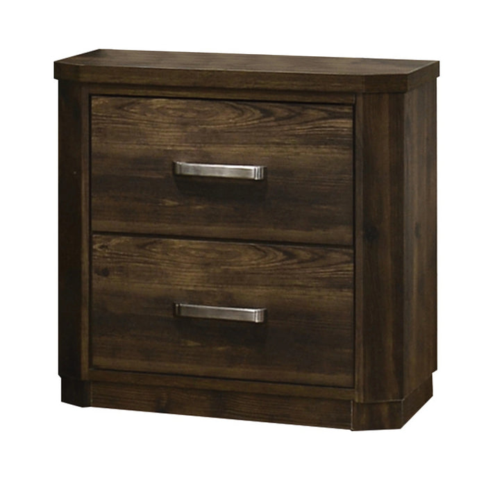 Five Star Furniture - Elettra Rustic Walnut Nightstand