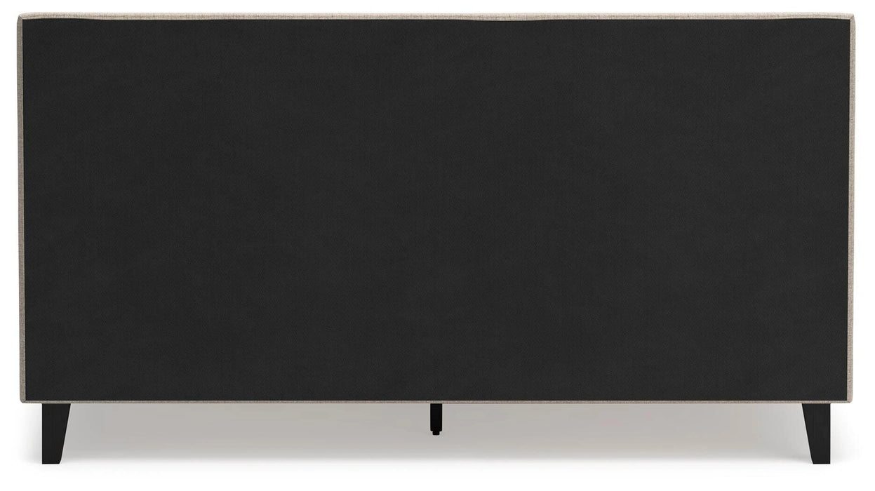 Five Star Furniture - Cielden Upholstered Bed with Roll Slats