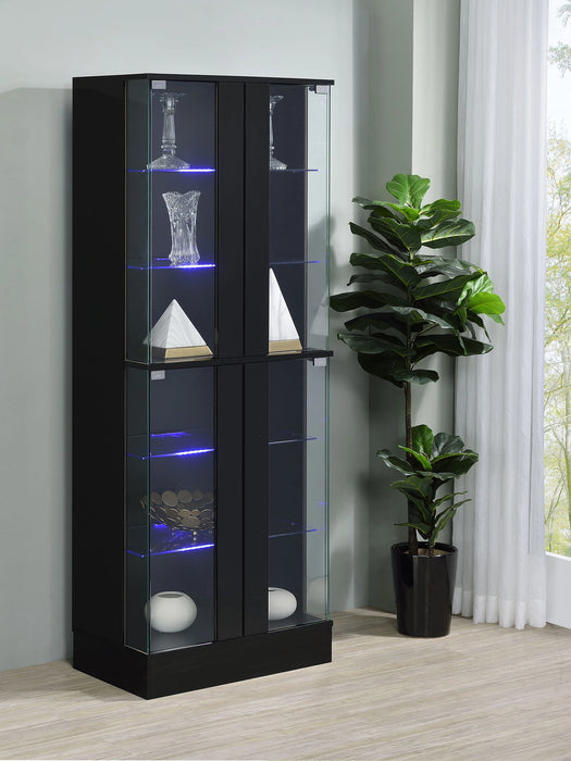 Five Star Furniture - Cabra Curio Cabinet with LED Lighting