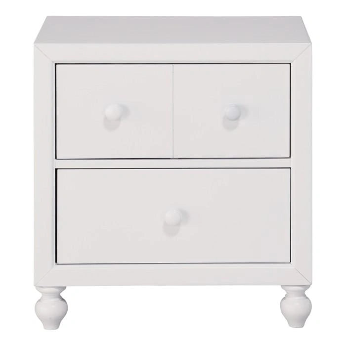 Five Star Furniture - Wellsummer 2 Drawer Nightstand in White 1803W-4