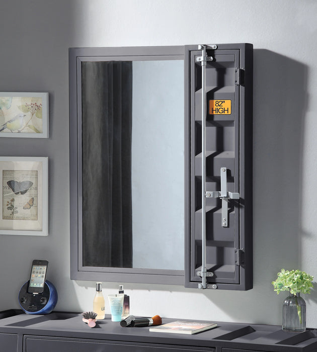 Five Star Furniture - Cargo Gunmetal Vanity Mirror