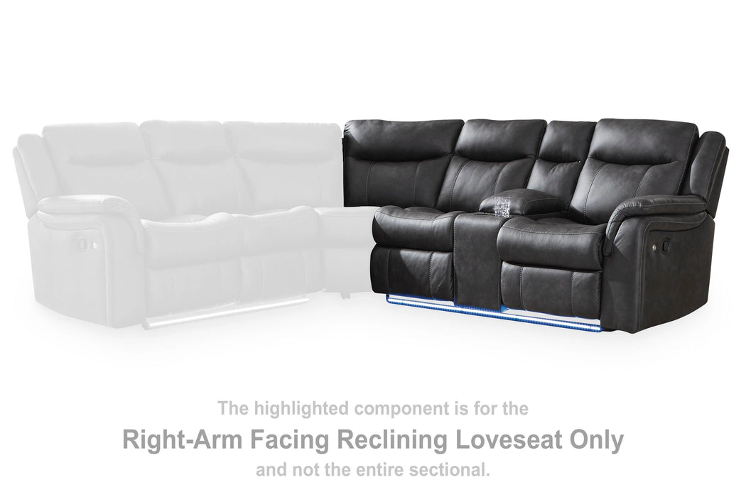 Five Star Furniture - Sultan Meadow Reclining Sectional