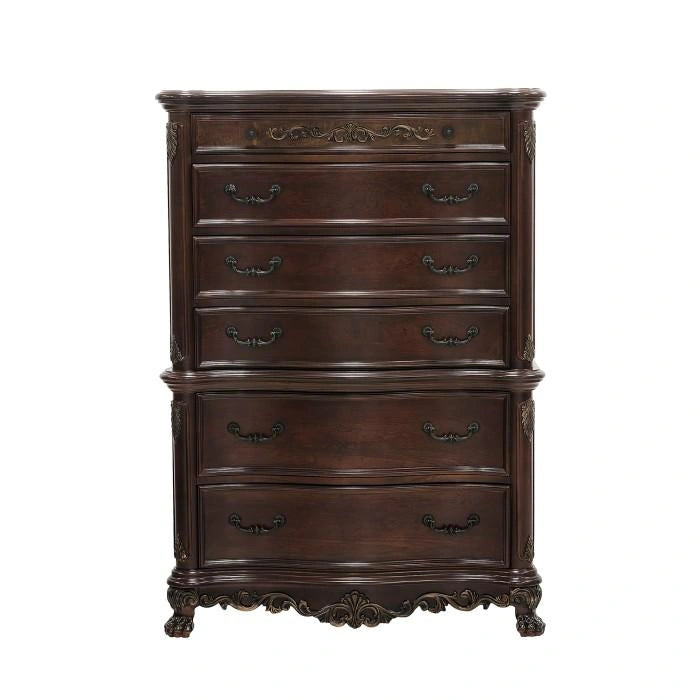 Five Star Furniture - Deryn Park 6 Drawer Chest in Cherry 2243-9