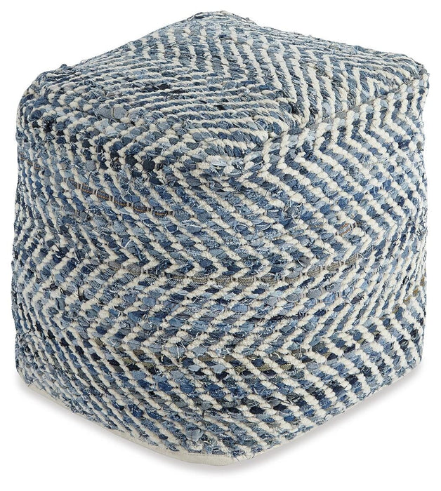 Five Star Furniture - Chevron Pouf