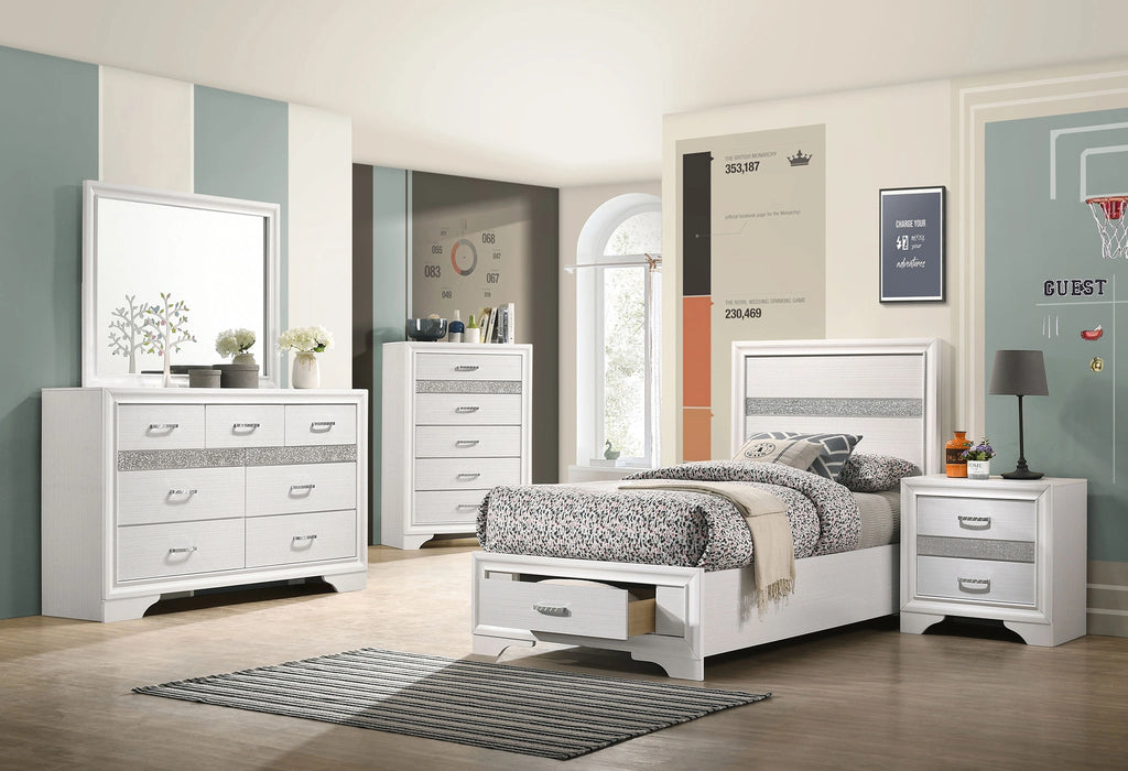 Five Star Furniture - Miranda Panel Platform Storage Bed