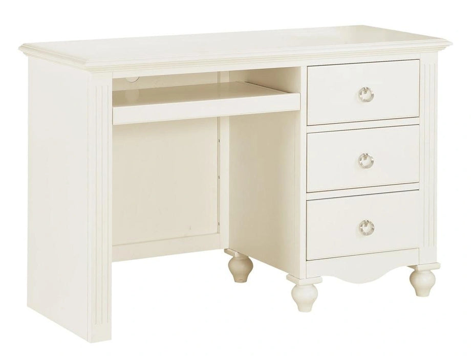 Five Star Furniture - Meghan 3 Drawer Writing Desk in White 2058WH-15