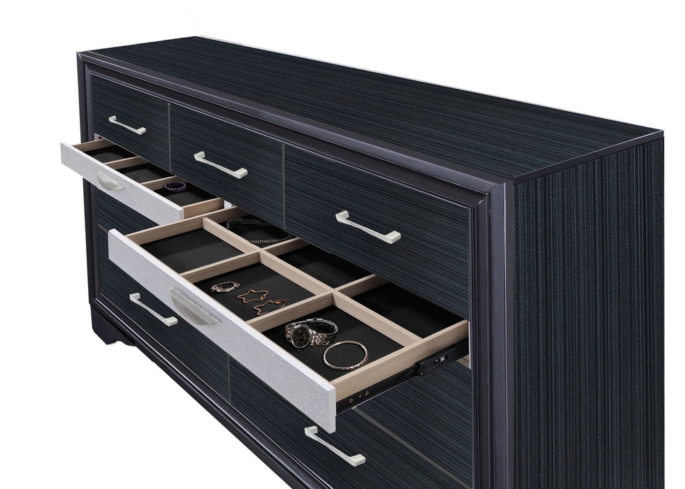 Five Star Furniture - Naima Black Dresser