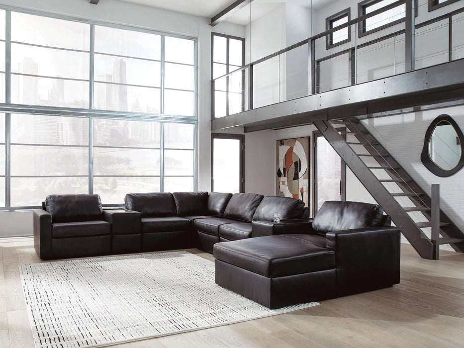 Five Star Furniture - Modmax II Sectional with Chaise and Storage Consoles