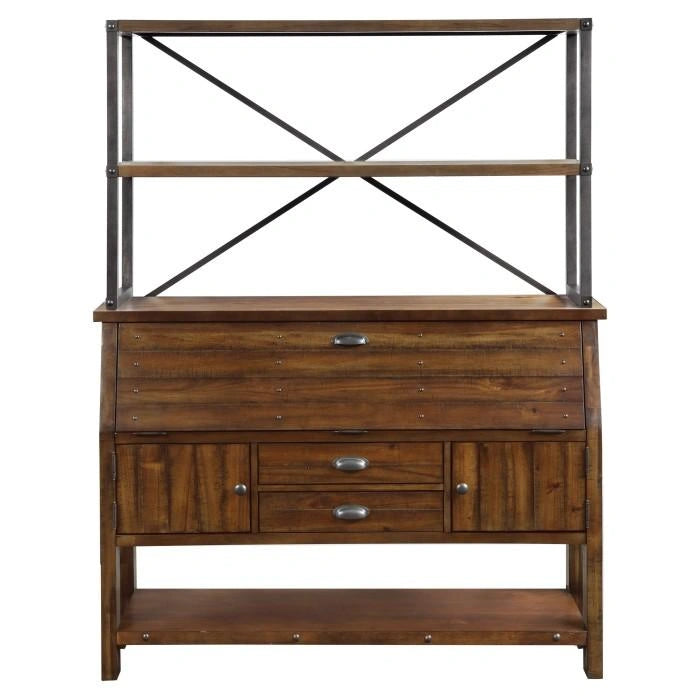 Five Star Furniture - Holverson Backer's Back in Rustic Brown 1715-50*