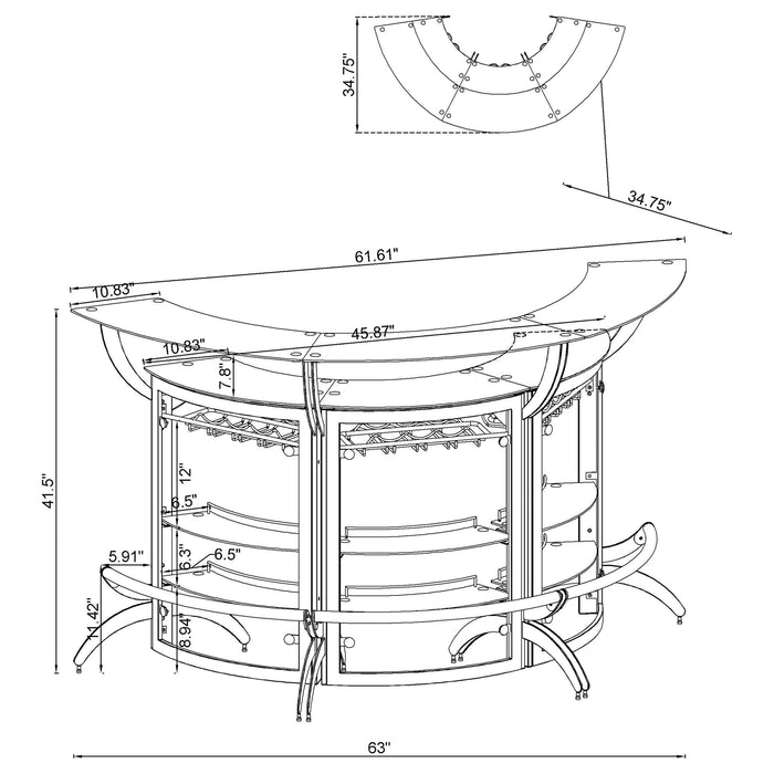 Five Star Furniture - Dallas Home Bar