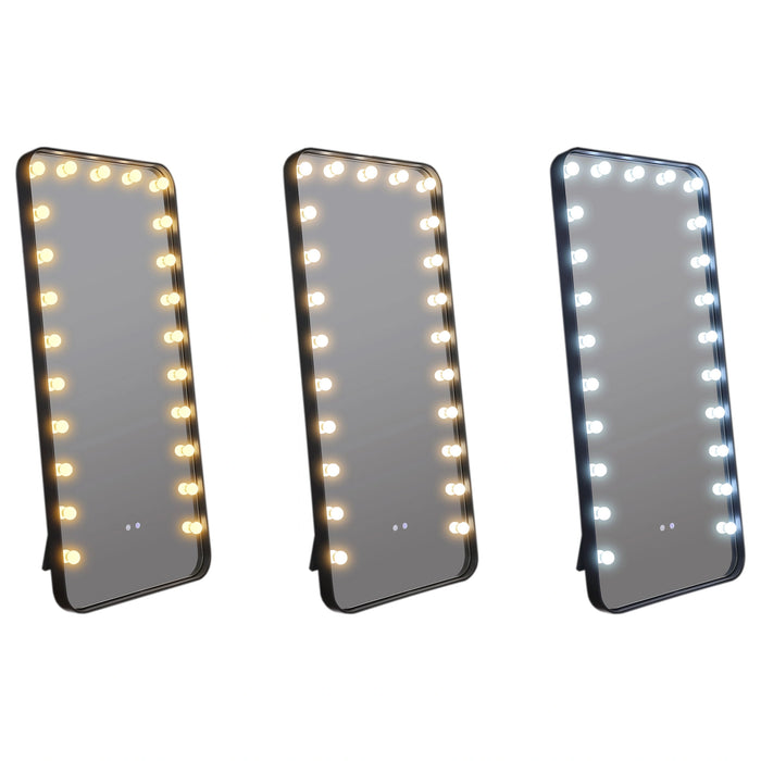 Five Star Furniture - Canton Standing Mirror with LED Lighting and Bluetooth Speaker