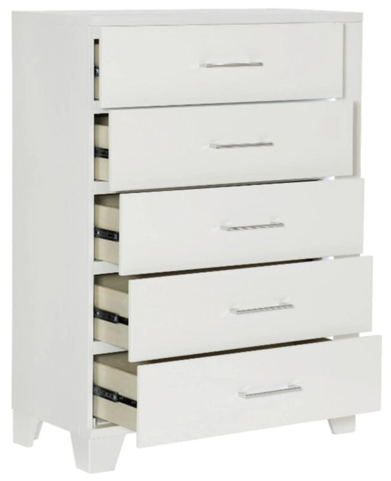 Five Star Furniture - Kerren Chest in White 1678W-9