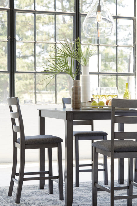 Five Star Furniture - Bridson Counter Height Dining Table and Bar Stools (Set of 5)