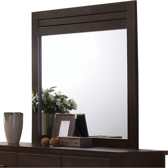 Five Star Furniture - Acme Panang Mirror in Mahogany 23374