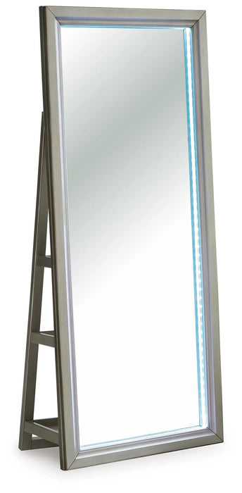 Five Star Furniture - Evesen Floor Standing Mirror/Storage