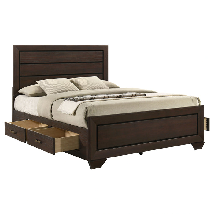 Five Star Furniture - Kauffman Panel Platform Storage Bed
