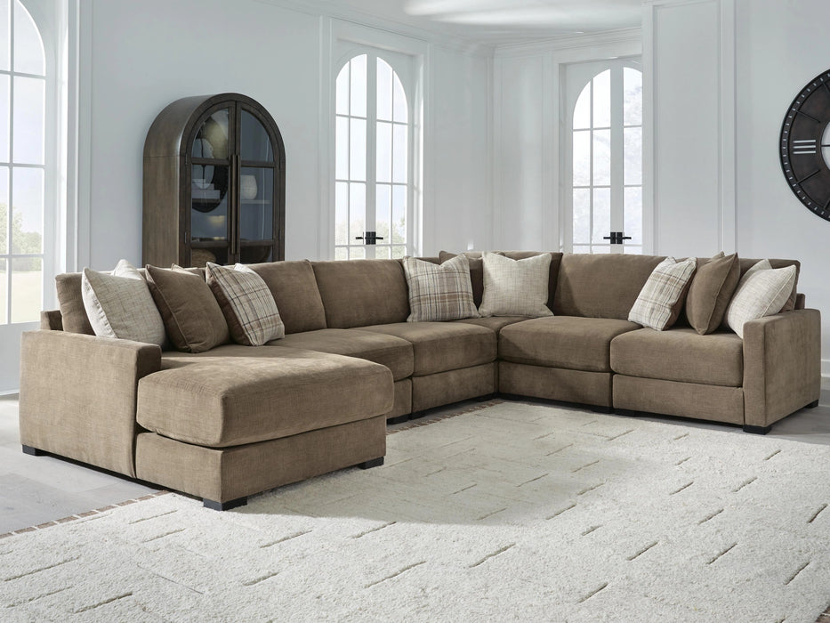 Five Star Furniture - Camellia-Court Sectional with Chaise