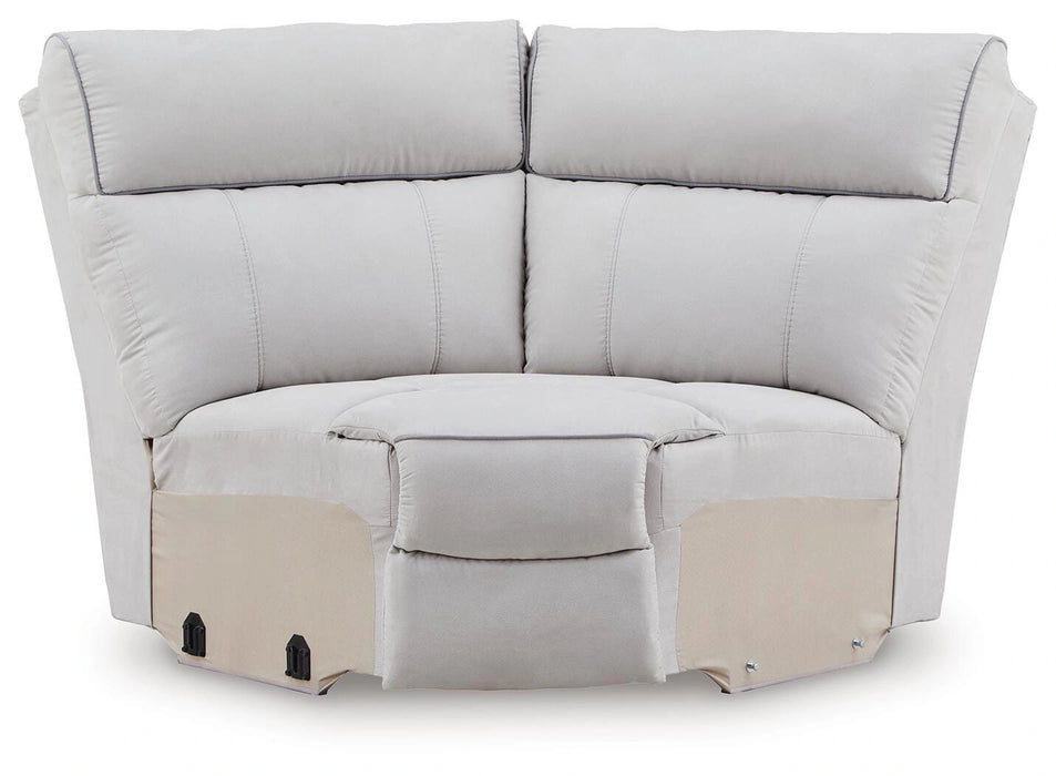 Five Star Furniture - Social Pointe Reclining Sectional with Storage Consoles
