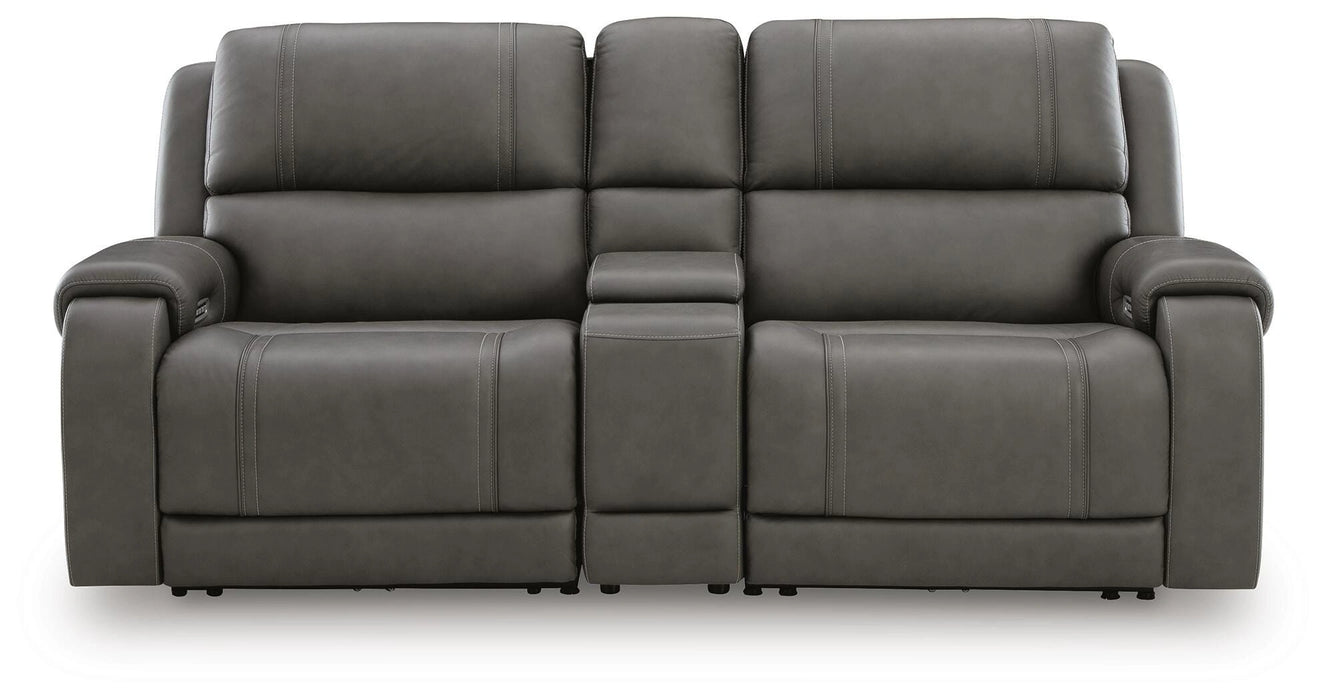 Five Star Furniture - 5Z - Pittson Power Reclining Sectional Loveseat with Console