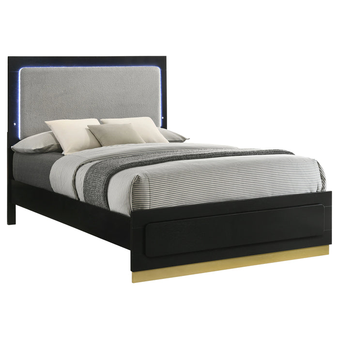Five Star Furniture - Caraway Panel Bed with LED Lighting