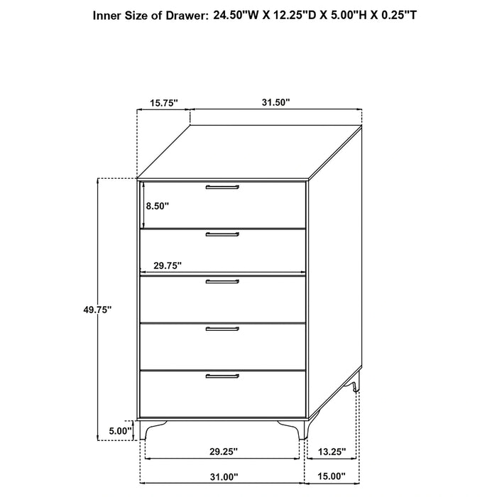 Five Star Furniture - Kendall Bedroom Set